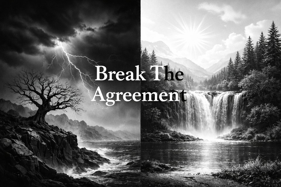 You Are Not Healing a Wound. You Are Breaking an Agreement